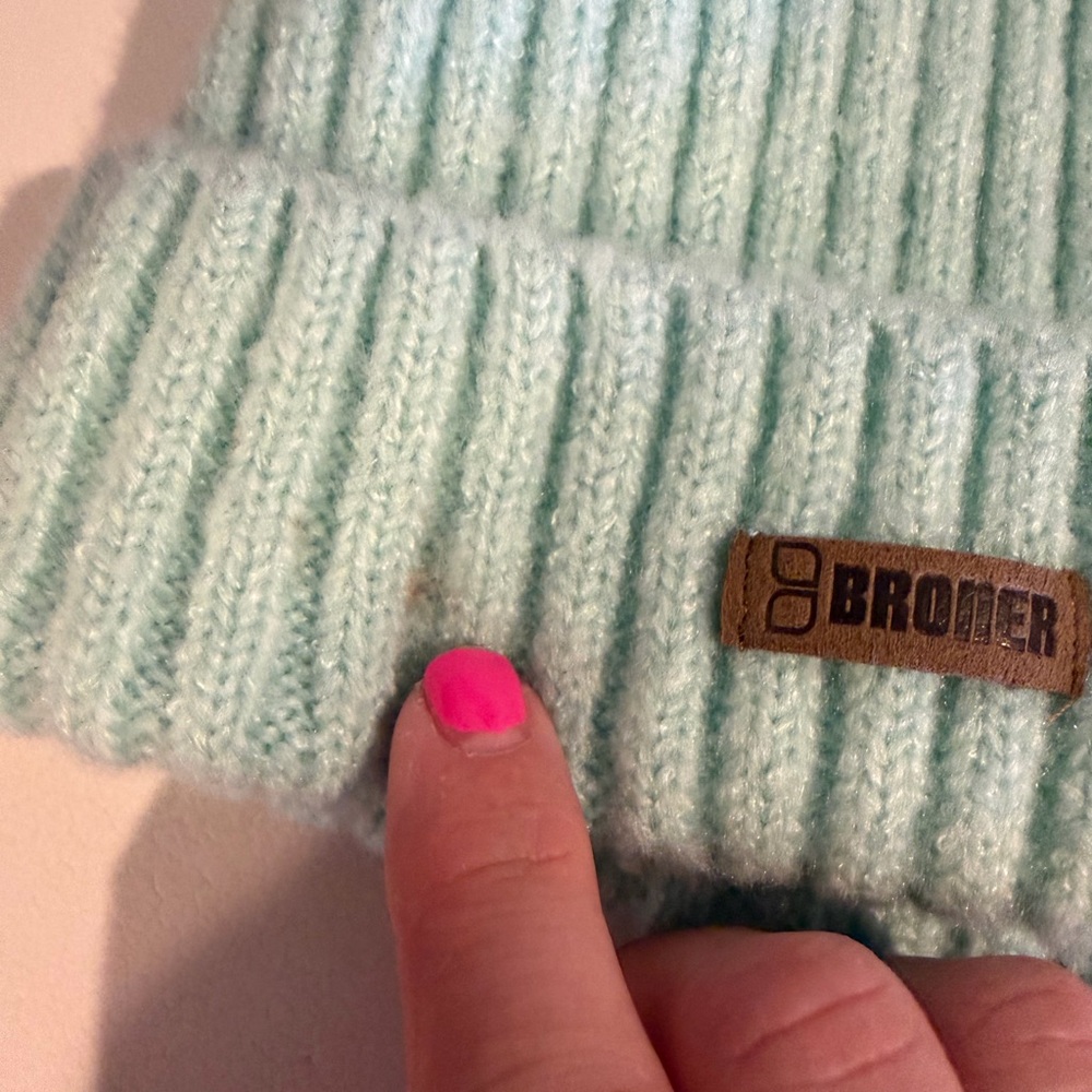 Broner - aqua beanie! NWT! - Picture 2 of 4